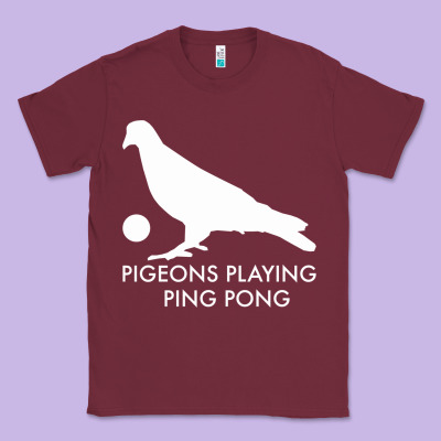 Best Pigeons Playing Ping Pong Music Classic Tee Designed By Artisfamous