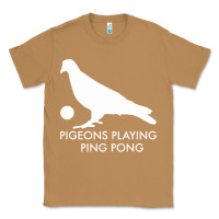 Toasted Coconut Best Pigeons Playing Ping Pong Music Classic Tee - artisFamous