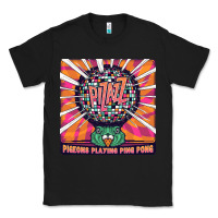 Black Best Pigeons Playing Ping Pong Music Classic Tee - artisFamous