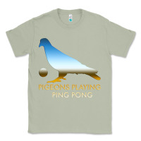 Matcha Best Pigeons Playing Ping Pong Music Classic Tee - artisFamous