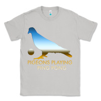 Moon Dust Best Pigeons Playing Ping Pong Music Classic Tee - artisFamous