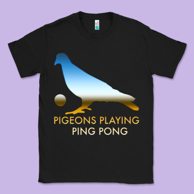 Best Pigeons Playing Ping Pong Music Classic Tee Designed By Artisfamous