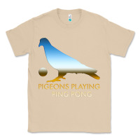 Mushroom Best Pigeons Playing Ping Pong Music Classic Tee - artisFamous