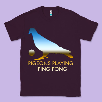 Best Pigeons Playing Ping Pong Music Classic Tee Designed By Artisfamous