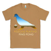 Toasted Coconut Best Pigeons Playing Ping Pong Music Classic Tee - artisFamous