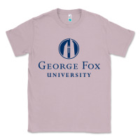 Lilac George Fox College Design Classic Tee - artisFamous