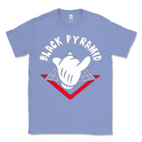 Colony Blue black pyramid Classic Tee - artisFamous