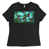 Black brachiosaurus  sippy cup Ladies Tee - Artiststas