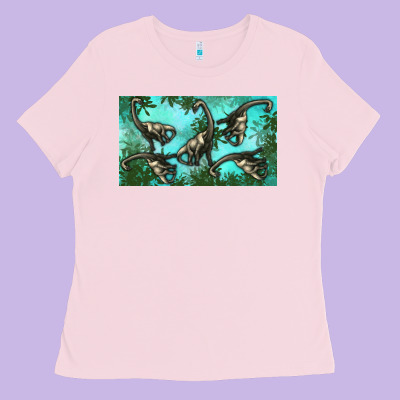 Brachiosaurus  Sippy Cup Ladies Tee Designed By Artiststas