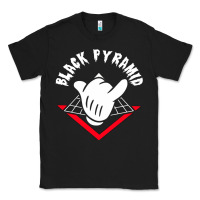 Black black pyramid Classic Tee - artisFamous