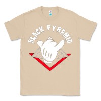 Mushroom black pyramid Classic Tee - artisFamous