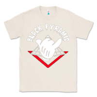 Natural black pyramid Classic Tee - artisFamous