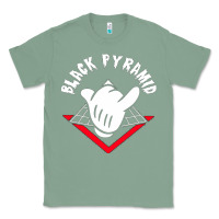 Sage black pyramid Classic Tee - artisFamous