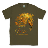 Army Green tina the tina turner musical Classic Tee - artisFamous