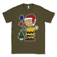 Army Green charlie brown christmas gifts Classic Tee - artisFamous