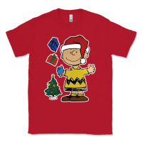 Red charlie brown christmas gifts Classic Tee - artisFamous