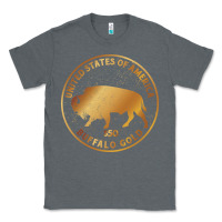 Buffalo Gold Native American - Bison Classic Tee | Teevron