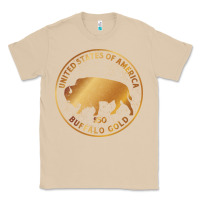 Mushroom Buffalo Gold Native American - Bison Classic Tee - artisFamous