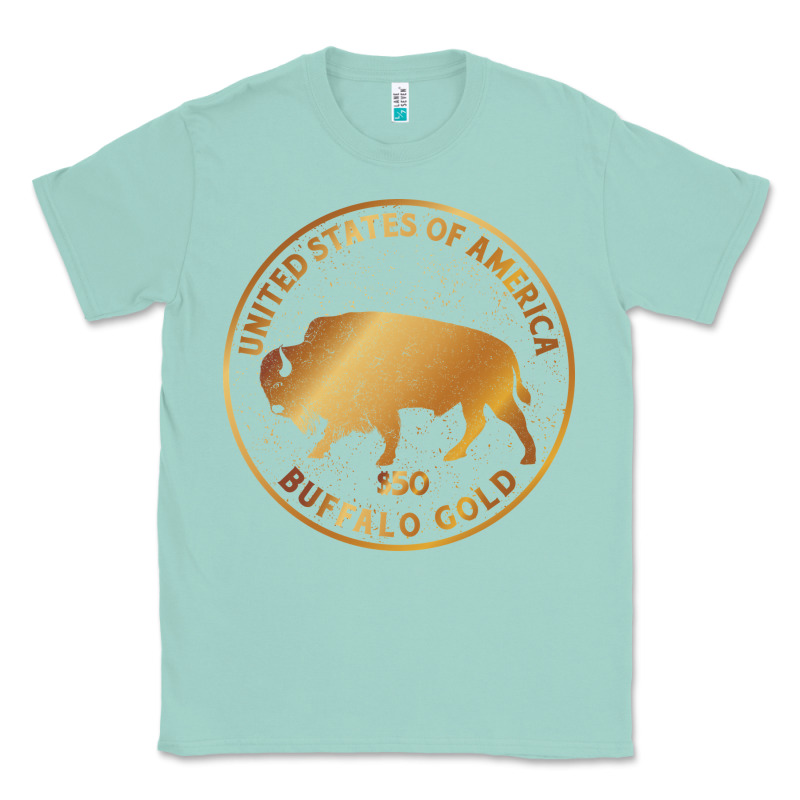 Buffalo Gold Native American - Bison Classic Tee by artisFamous | Teevron