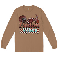 Toasted Coconut football vibes Long Sleeve Tee - BarkalooDesign