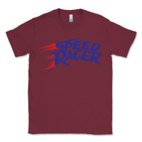 Burgundy blue speed racer 80s   speed racer Classic Tee - artisFamous