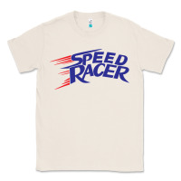 Natural blue speed racer 80s   speed racer Classic Tee - artisFamous