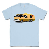 Dusty Blue 1970s gmc motorhome gmc motorhome Classic Tee - artisFamous