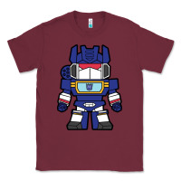 Burgundy soundwave transformers chibi Classic Tee - artisFamous