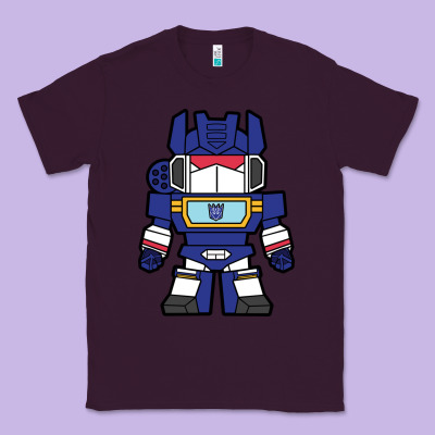 Soundwave Transformers Chibi Classic Tee Designed By Artisfamous