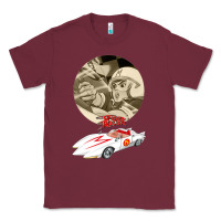 Burgundy go speed racer go go!!!   speed racer Classic Tee - artisFamous