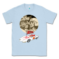Dusty Blue go speed racer go go!!!   speed racer Classic Tee - artisFamous
