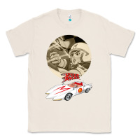 Natural go speed racer go go!!!   speed racer Classic Tee - artisFamous