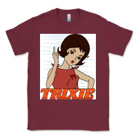Burgundy go trixie go!   speed racer Classic Tee - artisFamous