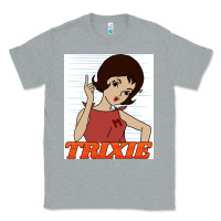 Heather Grey go trixie go!   speed racer Classic Tee - artisFamous