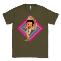 Army Green betty boop Classic Tee - artisFamous