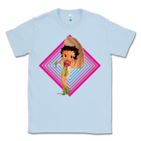 Dusty Blue betty boop Classic Tee - artisFamous