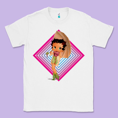 Betty Boop Classic Tee Designed By Artisfamous