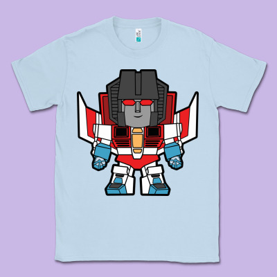 Starscream Chibi Classic Tee Designed By Artisfamous