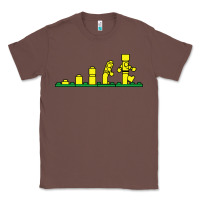 Chestnut evolution of lego Classic Tee - artisFamous
