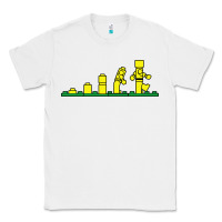 White evolution of lego Classic Tee - artisFamous