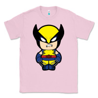 Bubblegum Pink wolverine Classic Tee - artisFamous