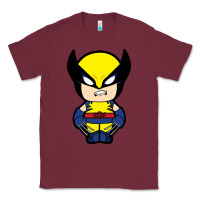 Burgundy wolverine Classic Tee - artisFamous