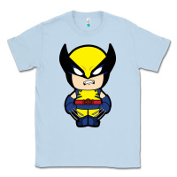 Dusty Blue wolverine Classic Tee - artisFamous
