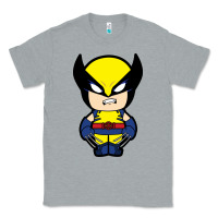 Heather Grey wolverine Classic Tee - artisFamous