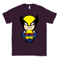 Plum wolverine Classic Tee - artisFamous