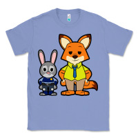 Colony Blue zootopia duo chibi Classic Tee - artisFamous