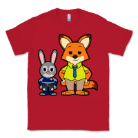 Red zootopia duo chibi Classic Tee - artisFamous
