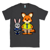 Smoke zootopia duo chibi Classic Tee - artisFamous