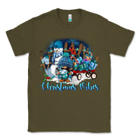 Army Green christmas vibes Classic Tee - FaDigitalArtStudio