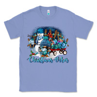 Colony Blue christmas vibes Classic Tee - FaDigitalArtStudio